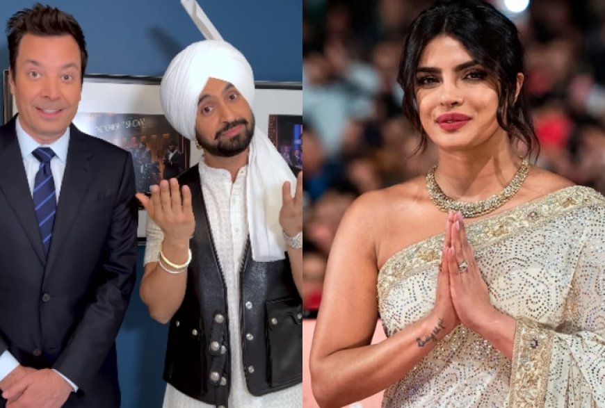 Diljit Dosanjh to Priyanka Chopra Jonas: 5 Indian Celebrities Who Brought Desi Vibes on Hollywood Talk Shows