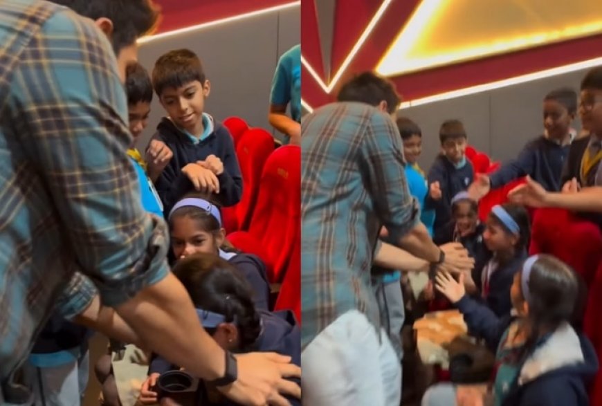 Internet Goes ‘Awww’ as Kartik Aaryan Makes Weeping Little Fan Smile at Chandu Champion Special Screening – WATCH