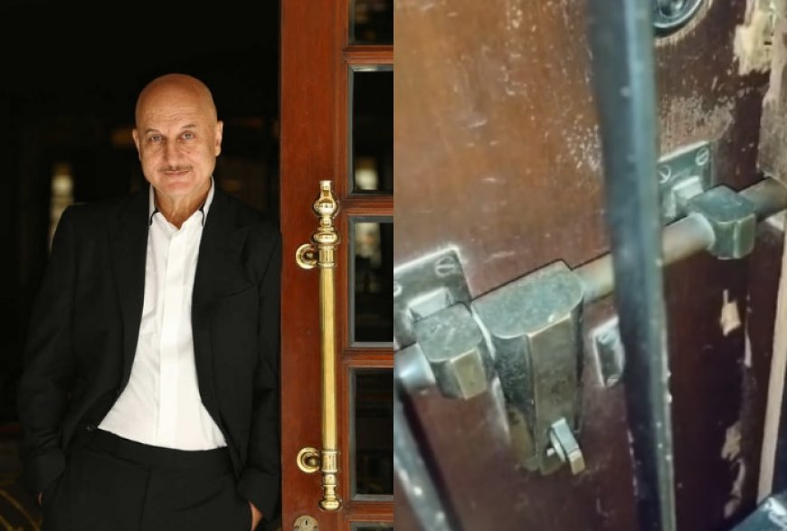 Anupam Kher’s Mumbai Office Burglarised by Two Thieves, Safe Stolen from Accounts Department; Police Complaint Lodged – Watch