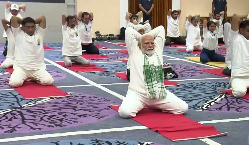 World Witnessing New Yoga Economy Going Forward For Last 10 Years: PM Modi on International Yoga Day