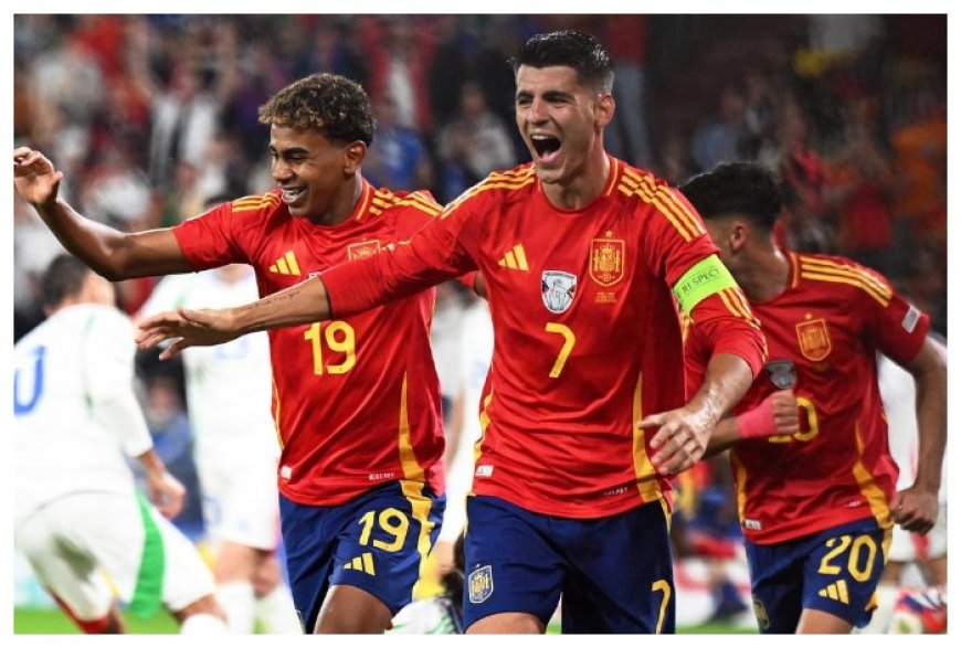 Euro 2024: Dominant Spain Outclass Italy 1-0 to Book Round of 16 Spot