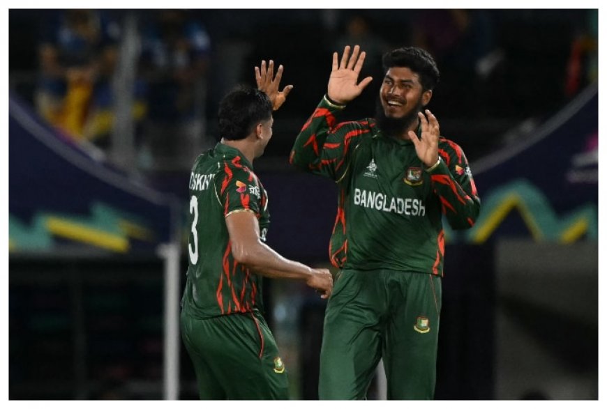 T20 World Cup: Bangladesh Skipper Najmul Hossain Shanto Optimistic About Semis Despite Loss to Australia