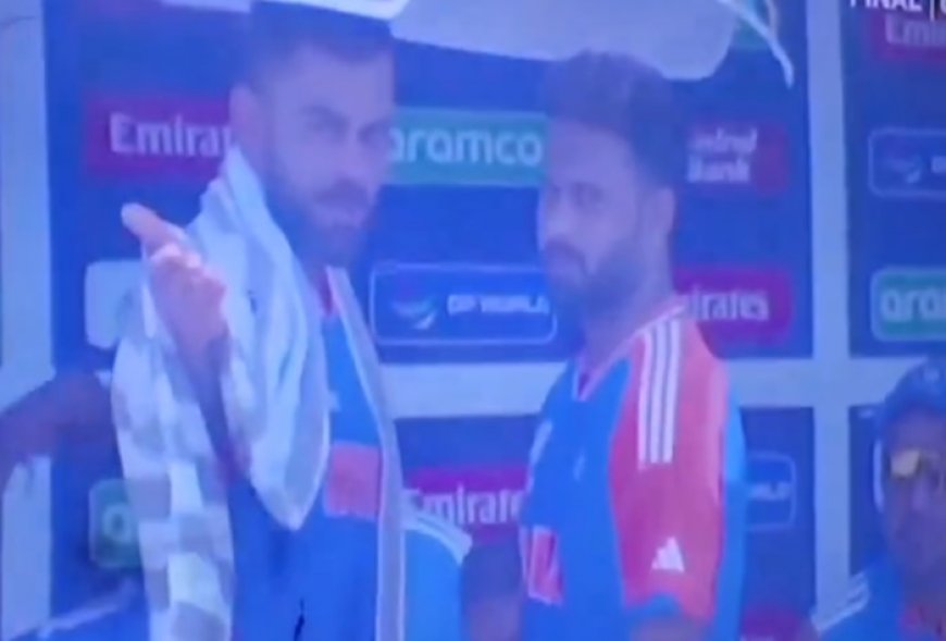 Was Virat Kohli SCOLDING Rishabh Pant Over Dismissal During Ind-Ban T20 WC 2024 Super 8? WATCH Controversial VIDEO