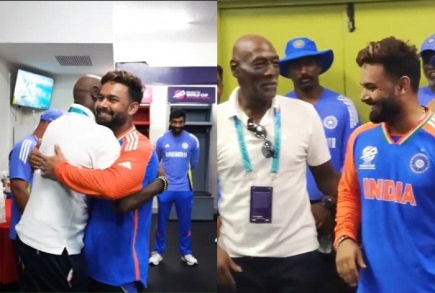 Rishabh Pant Gets Special Acknowledgement From Legendary Sir Vivian Richards – WATCH VIDEO