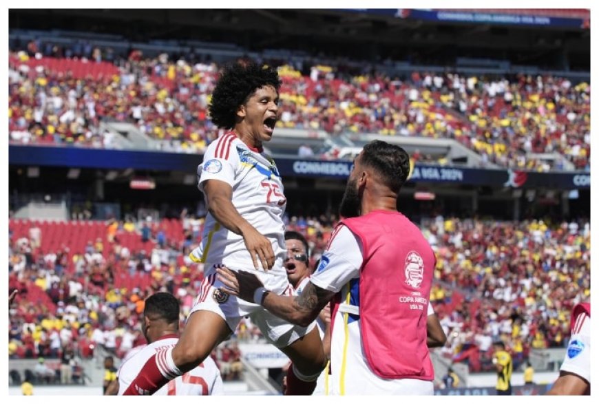 Copa America 2024: Venezuela Defeat Ten-Man Ecuador in Group B Opener