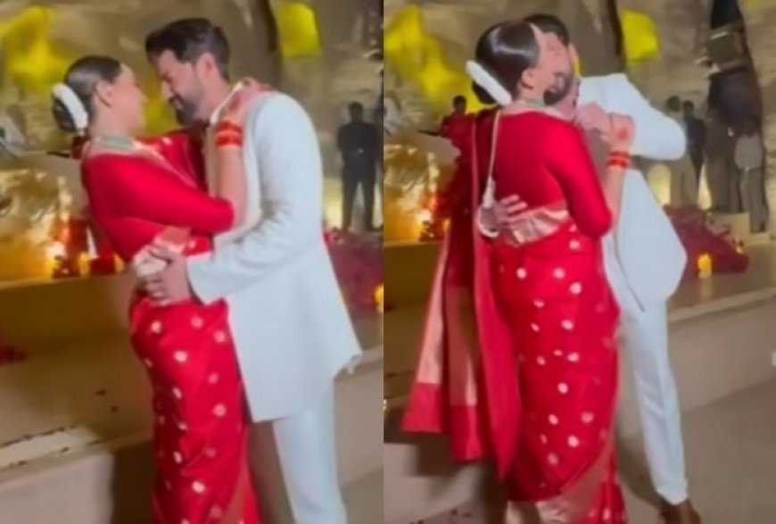 Madly in Love! Sonakshi Sinha And Zaheer Iqbal Show Their Passion Through Dance to ‘Afreen Afreen’ – Watch Wedding Reception Clip