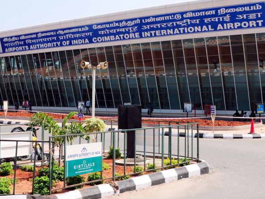 Coimbatore International Airport Receives Bomb Threat Email, CRPF Forces Active; Flight Operations Likely To Be Affected