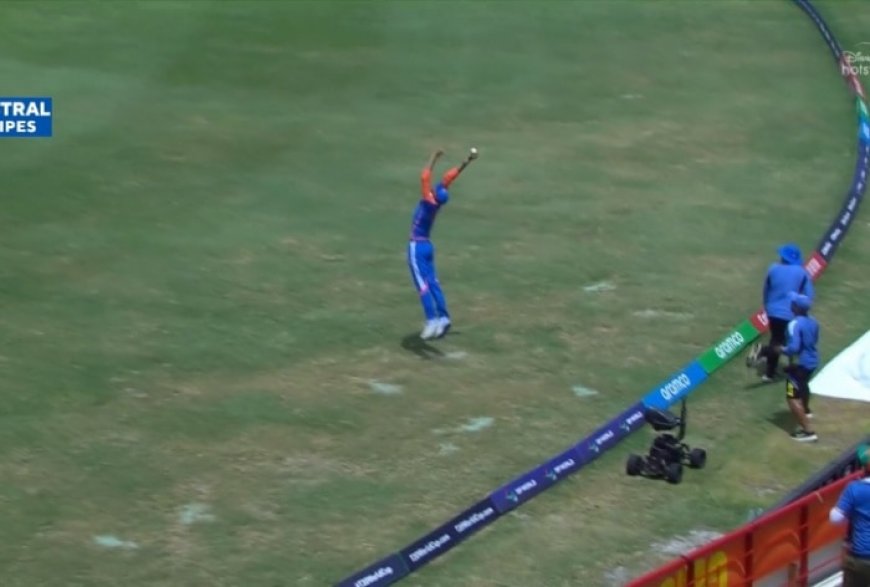 IND Vs AUS, T20 World Cup 2024: Axar Patel Takes One-Handed Stunner To Dismiss Mitchell Marsh – WATCH