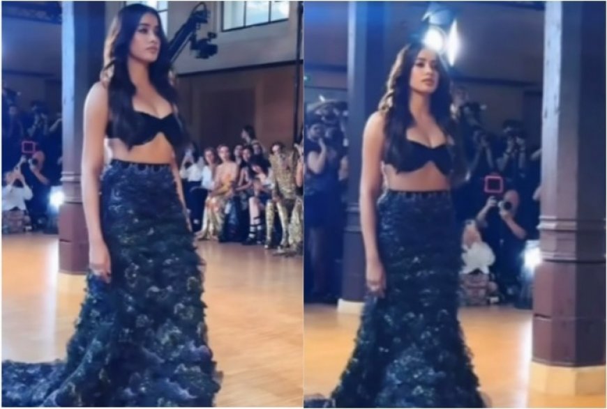 Did Janhvi Kapoor Go For ‘Gajgamini’ Walk at Paris Haute Couture Week? Netizens Think So After Her Video Went Viral