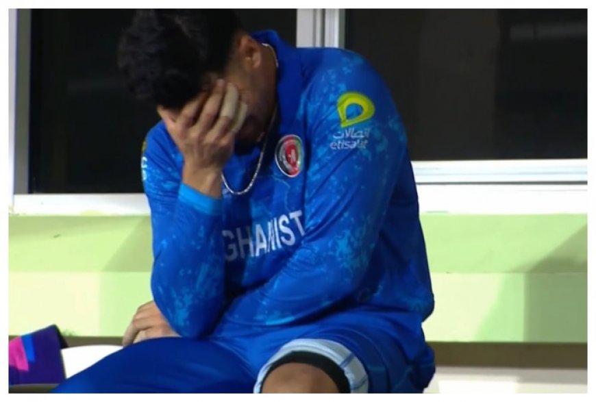 Rahmanullah Gurbaz In Tears After Afghanistan Earn Historic T20 World Cup Semifinal Berth – WATCH