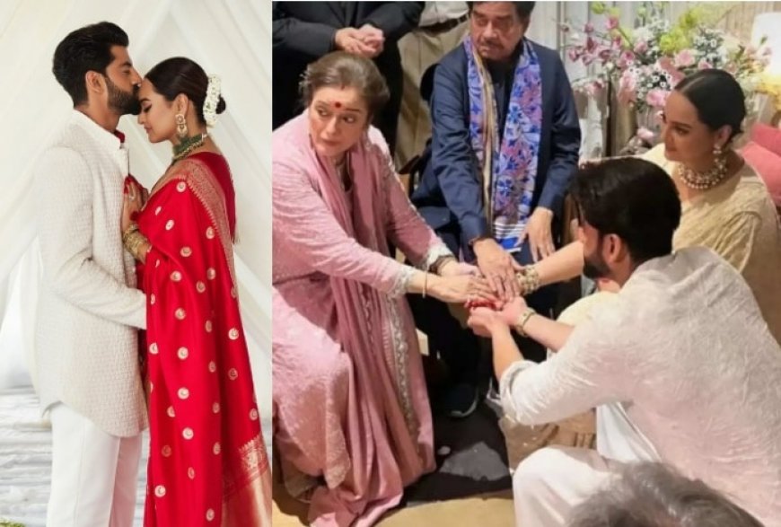 Sonakshi Sinha’s Emotional Wedding Photo of ‘Kanyadaan’ by Parents Shatrughan and Poonam Goes Viral, Netizens React