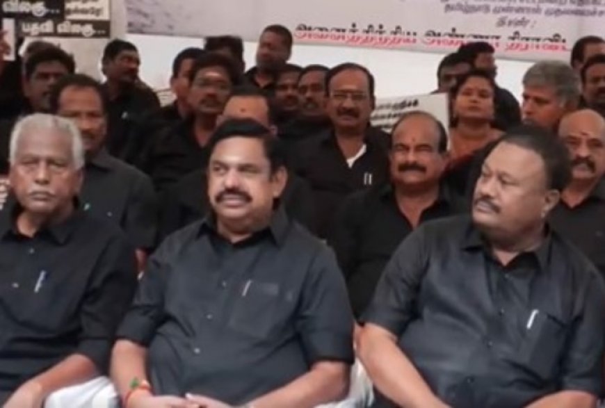 AIADMK Holds Hunger Strike, Demands CBI Inquiry Into Kallakurichi Hooch Tragedy