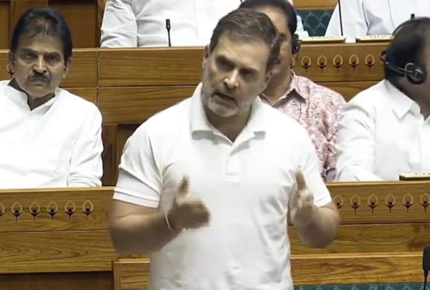 Congress Says Rahul Gandhi’s Mic Muted As He Raised NEET Issue In Lok Sabha, Speaker Responds, ‘There Is No Button Here’