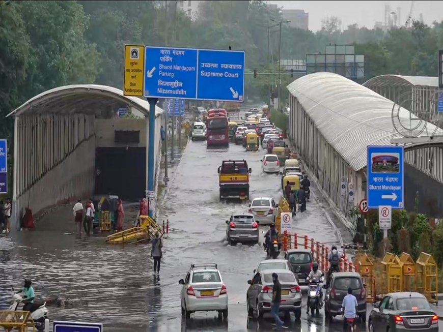 Orange Alert In Delhi As IMD Predicts ‘Heavy To Very Heavy Rainfall’ Till July 1; Fresh Flood Risk In Northeast