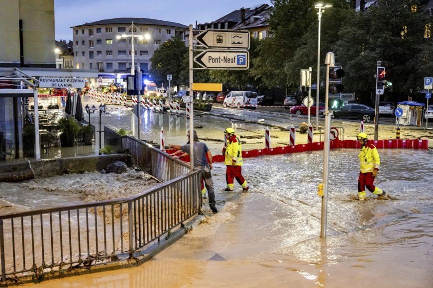 Four Dead, Several Missing In Southern Switzerland Floods, Rescue Operation Underway