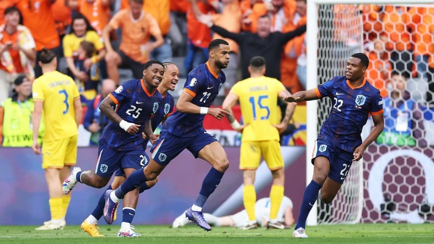 EURO 2024: Donyell Malen Helps Netherlands Beat Romania 3-0, Secure Quarter-Final SPOT