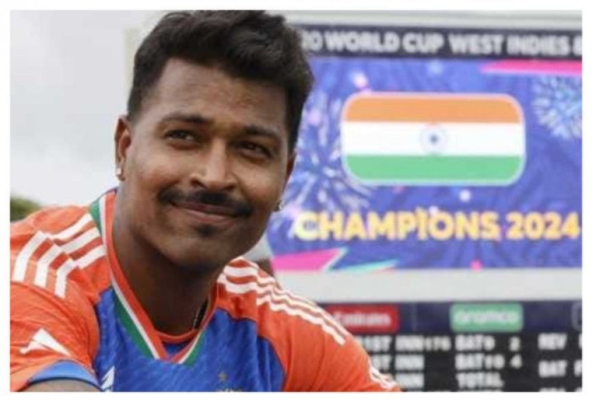 Hardik Pandya Crowned Top T20I All-Rounder After T20 World Cup Final Heroics
