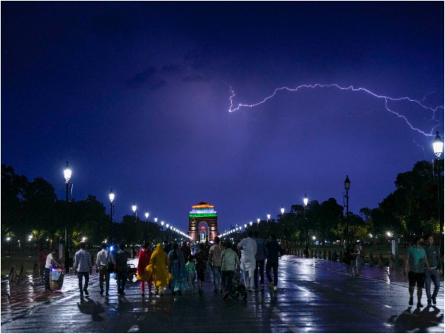 Delhi Weather Update: IMD Predicts Intense Rainfall In Next 2 Hours in These Areas