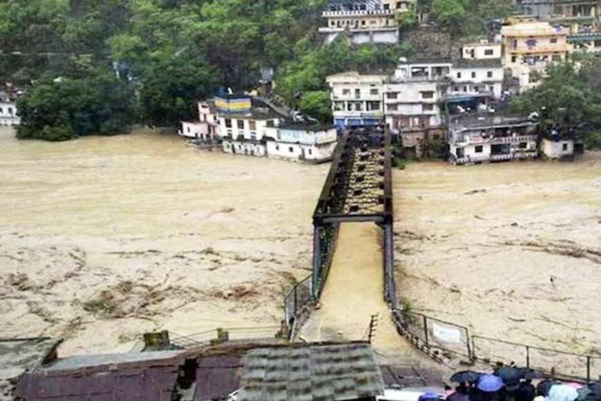 2 Pilgrims Washed Away, 40 Stranded As Temporary Bridge Collapses In Uttarakhand