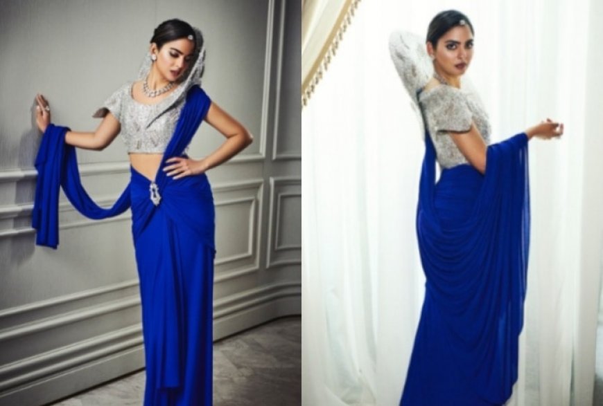 Isha Ambani Serves Historic Fashion Moment in Custom Schiaparelli Saree at Anant Ambani-Radhika Merchant’s Sangeet- PICS