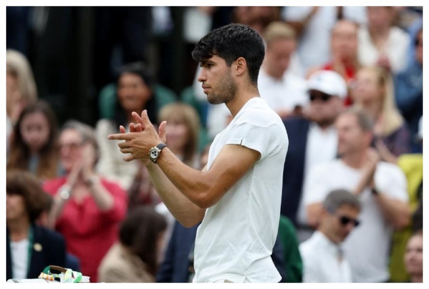 Defending Champion Carlos Alcaraz, Jannik Sinner Enter Wimbledon Quarterfinals