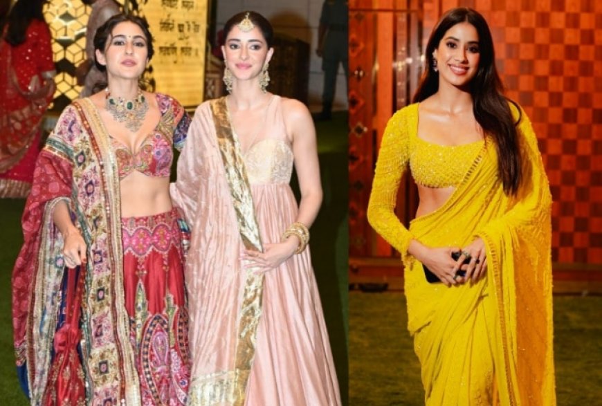 Anant Ambani-Radhika Merchant Haldi Ceremony: Janhvi, Ananya And Sara Steal The Limelight With Glamourous Appearances