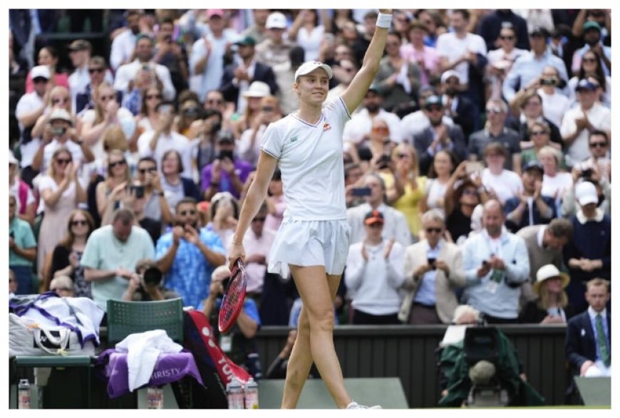 Wimbledon 2024: Elena Rybakina Cruises Past Elina Svitolina Into Semifinals, Barbora Krejcikova Halts Jelena Ostapenko’s run