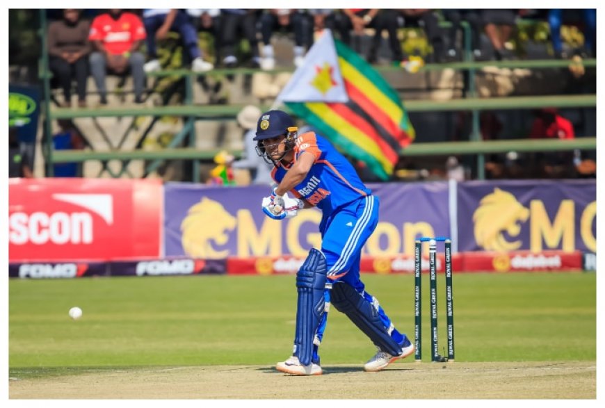 Shubman Gill Guides India to 23-Run Victory Over Zimbabwe in Third T20I, Secures 2-1 Series Lead