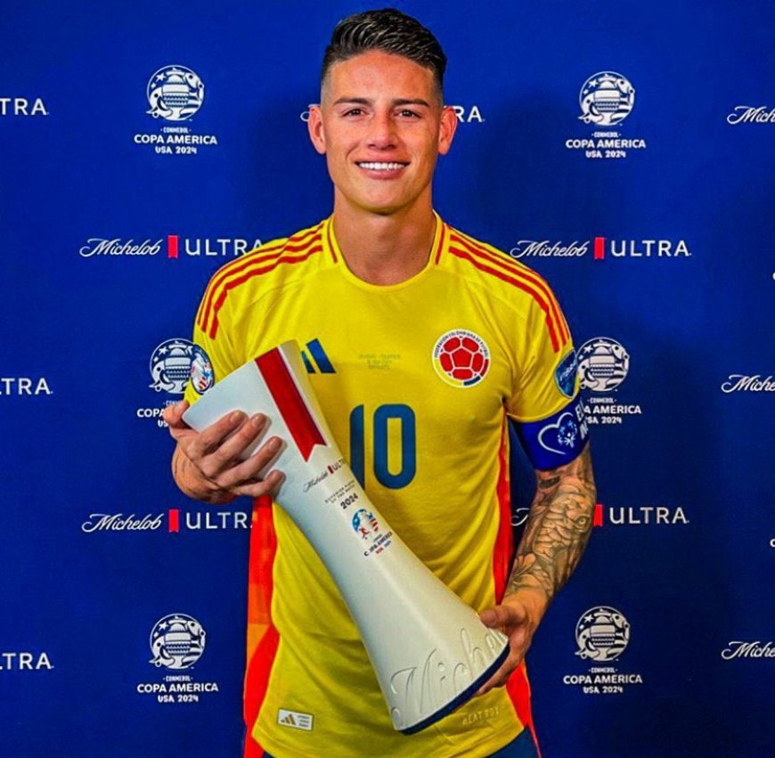 Colombia ‘Hungry’ For Copa America 2024 Glory Says James Rodriguez