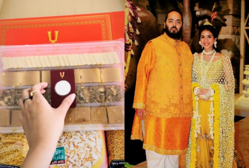 Anant-Radhika Wedding: Aloo Bhujiya, Chiwda To Sweets Reliance Employees Receive Gift Box From Ambanis- WATCH