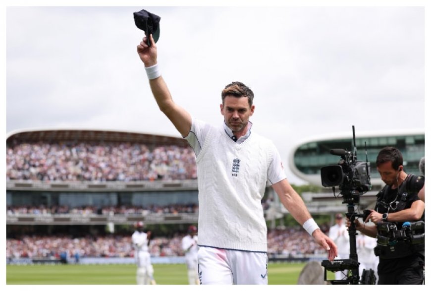 James Anderson Retires On High Note As England Thump West Indies At Lord’s