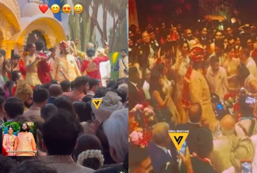 Anant and Radhika’s Wedding: Dhule Raja Enjoys Beats of Iconic Hindi Songs With Priyanka Chopra, Ranveer Singh, and Others – Watch Viral Video