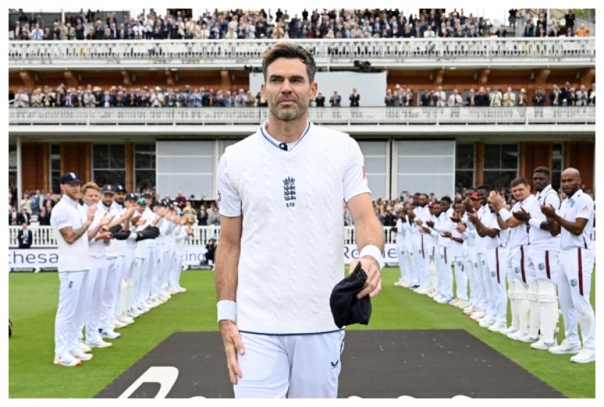 ‘Every Time I Wear This Shirt I Tried To Win Games For England’ Says James Anderson