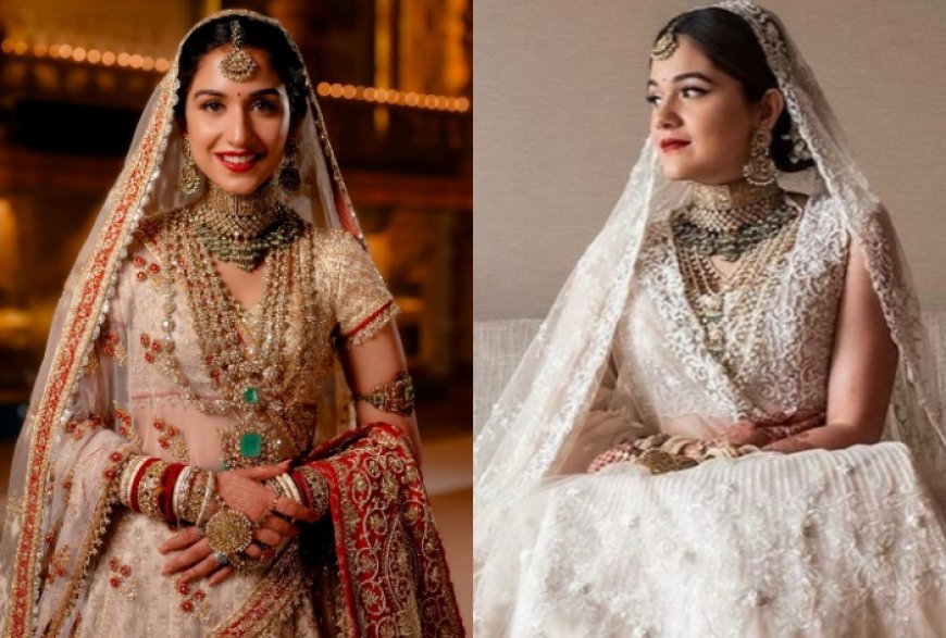 Radhika Merchant Wore Heirloom Jewels on Wedding Day While Her Sister Anjali Re-Styled Bride’s Old Necklace