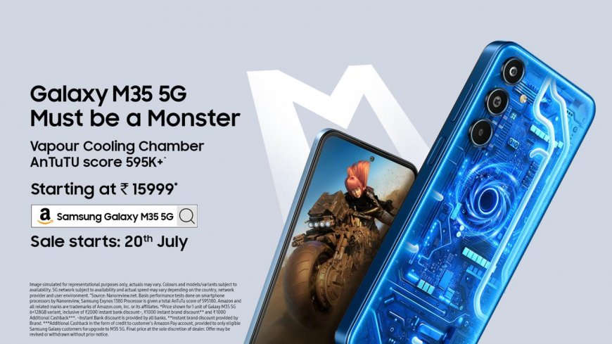 Samsung Launches Galaxy M35 5G In India At Rs 18499; Check Out With ‘Segment-Leading’ Features