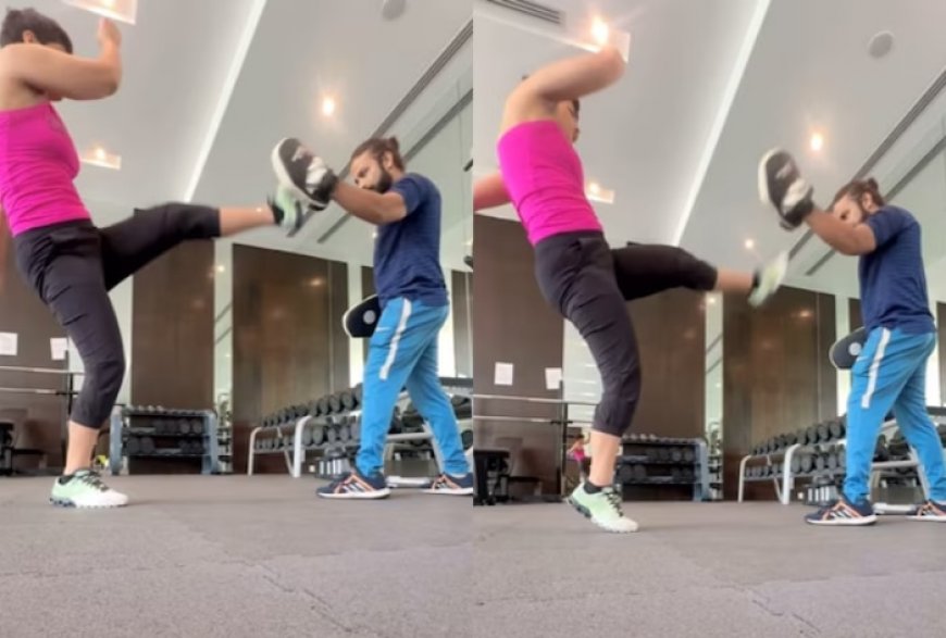 Hina Khan Shares Intense Workout Video With Strong Message Post Breast Cancer Surgery : ‘Journey Should Be Remembered’