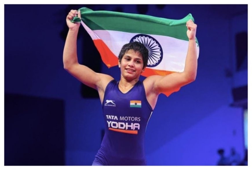 Wrestler Antim Panghal Ready To Give It All On Debut Olympics In Paris