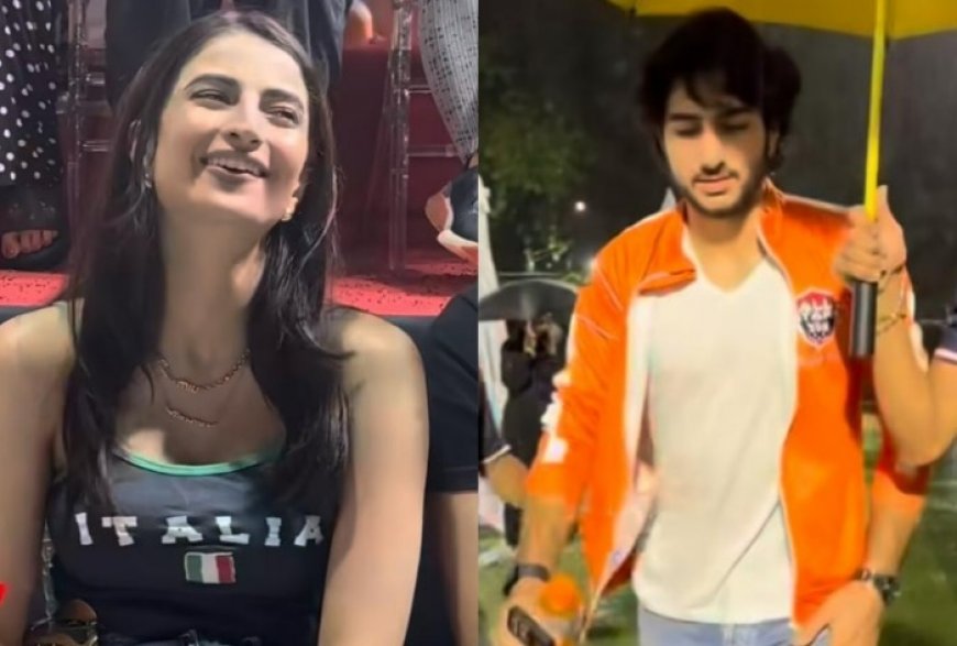 Internet is All Hearts For Palak Tiwari Who Cannot Stop Blushing During Rumoured Beau Ibrahim Ali Khan’s Football Match