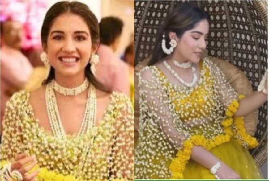 Delhi Influencer Recreates Radhika Merchant’s Haldi Flower Dupatta For Rs 2K- Watch Video