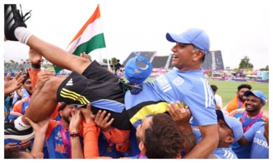 Ravichandran Ashwin’s OBSERVATION of Rahul Dravid’s Celebration After T20 World Cup Win is oh-so-ACCURATE