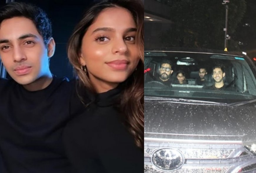 Abhishek Bachchan Spends Time With Lovebirds Suhana Khan-Agastya Nanda Amid Separation Rumours with Aishwarya Rai