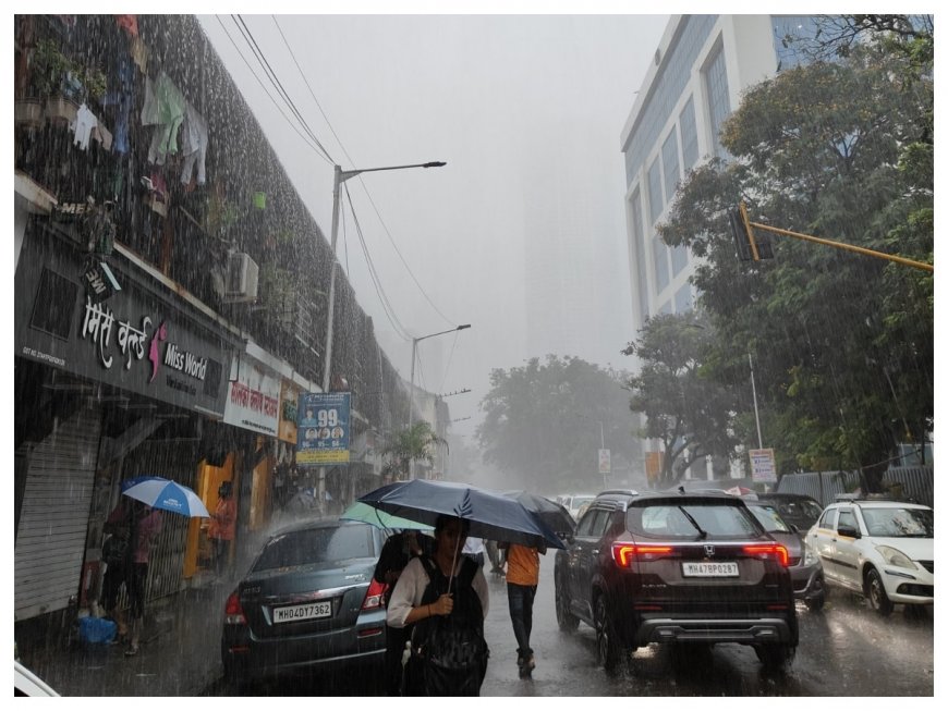 Mumbai Rains: Heavy Downpour Disrupts Flight, Train Services; IMD Issues Red Alert | Top Updates