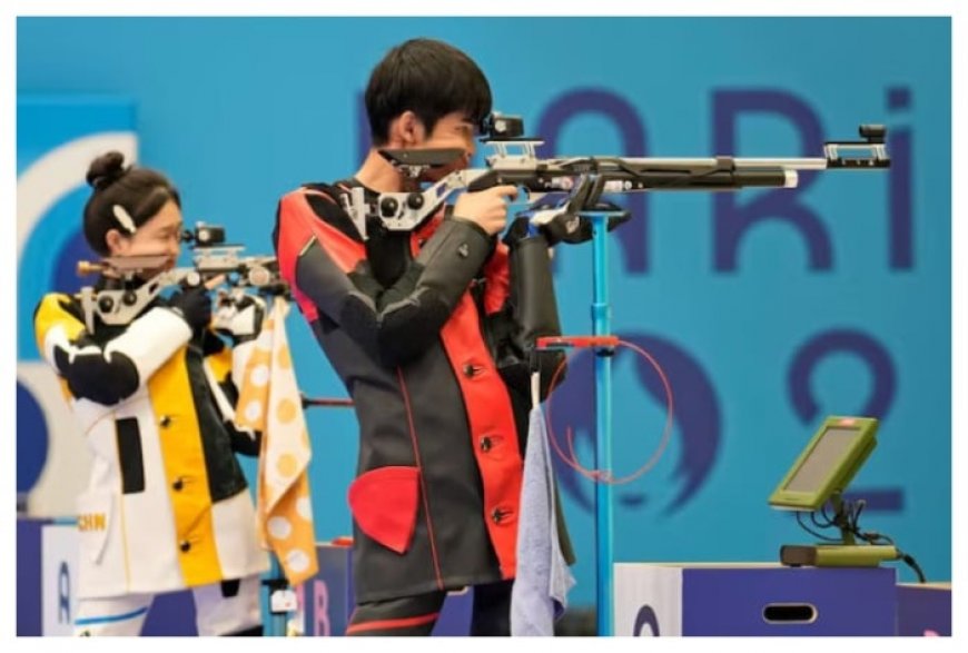 Paris Olympics 2024: China Win First Gold In Competition In 10m Air Rifle Mixed Team Event