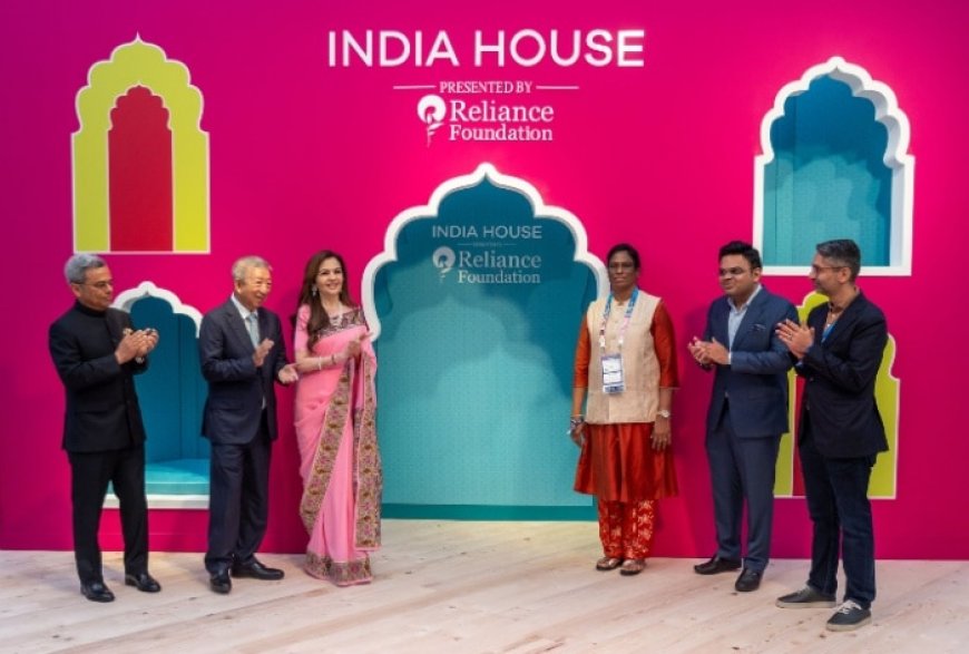 IOC Member Nita Ambani Inaugurates India House In Paris During Ongoing Olympic Games 2024