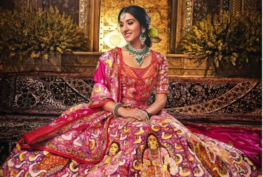 Radhika Merchant’s Hand-Painted Lehenga is a One-of-a-Kind Masterpiece She Wants to Frame, Reveals Artist