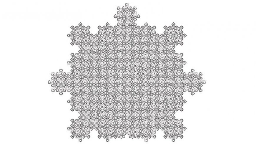 This intricate maze connects the dots on quasicrystal surfaces