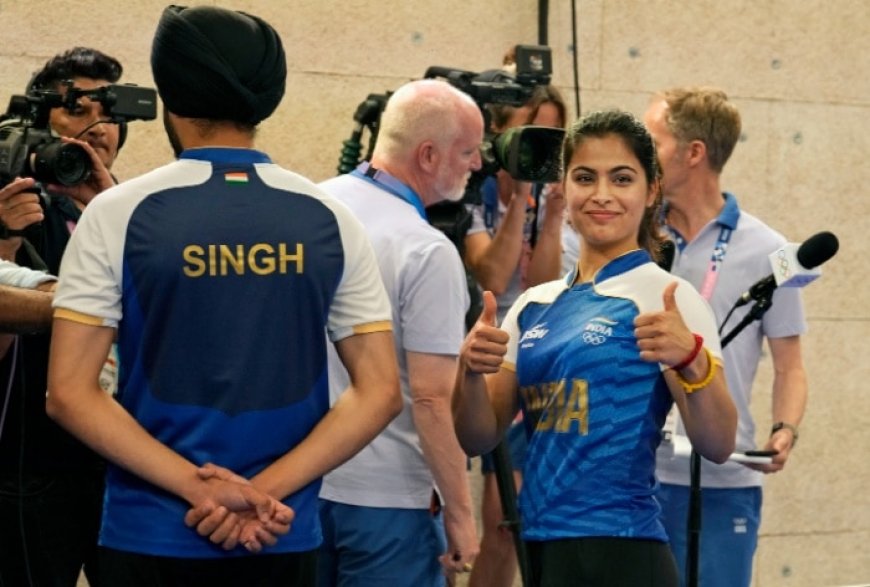 Manu Bhaker Opens Up On Chat With Father After Grabbing Second Bronze At Paris Olympics 2024