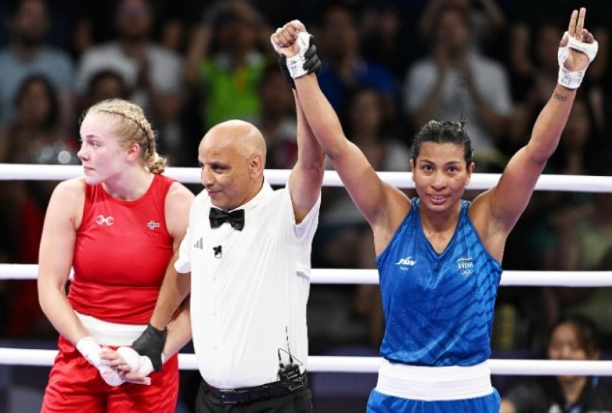 Paris Olympics 2024: Lovlina Borgohain One Win Shy Of Winning Boxing Medal, Beats Sunniva Hofstad