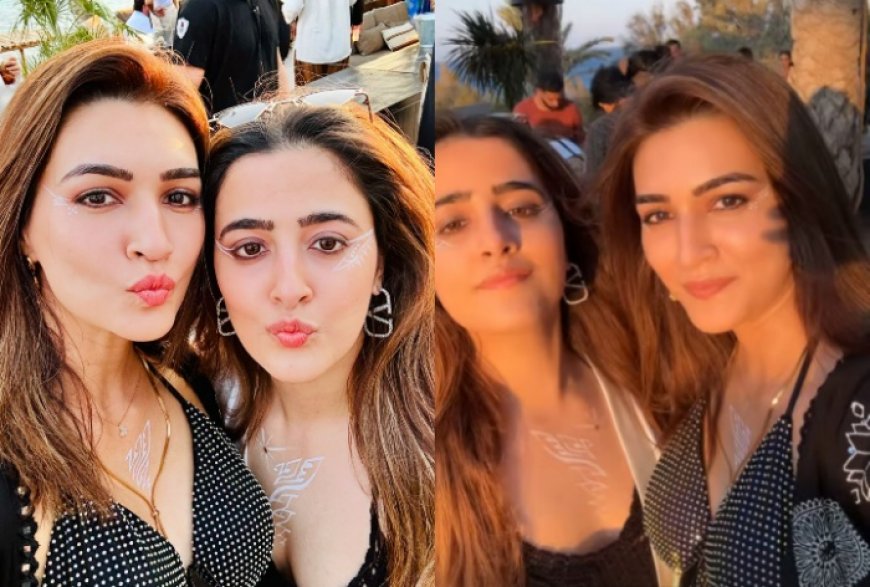 Did Kriti Sanon And Kabir Bahia Wear Same Black Shrug in Greece? Viral Pics Fuel Dating Rumours