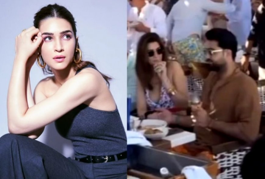 Kriti Sanon Caught Vaping After Her Smoking Video Goes Viral From Greece; Actress’ Fans Say ‘Arey Mummy Dekh Legi’